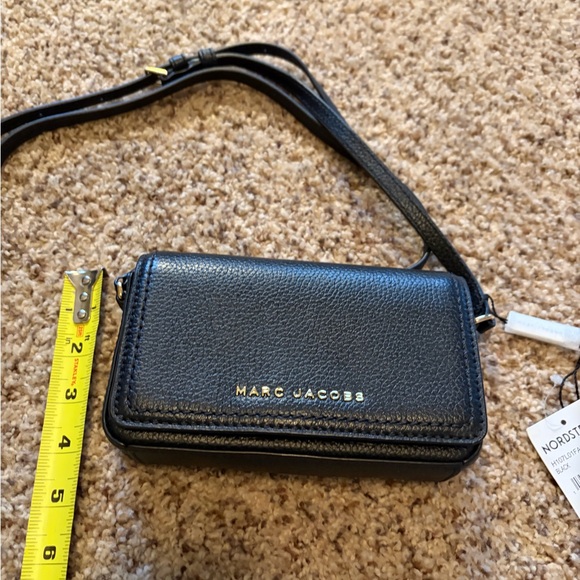 NWT - Marc Jacobs Groove Leather Mini Black Crossbody Bag - Picture 3 of 6